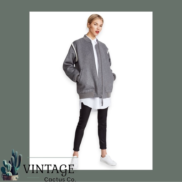 NWOT - T by “Alexander Wang” Double Faced Wool Jacket - Picture 3 of 14